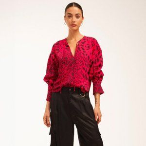 Equipment Long Sleeve Top Size Small